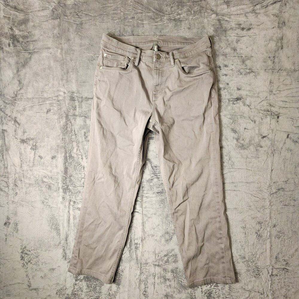 Vuori Performance Pants Sz 32 Gray Slim Fit Stretch‎ Utilitech Tech Travel Chino